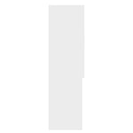 ZNTS Washing Machine Cabinet White 70.5x25.5x90 cm 808386
