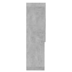 ZNTS Washing Machine Cabinet Concrete Grey 70.5x25.5x90 cm 808390