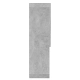 ZNTS Washing Machine Cabinet Concrete Grey 70.5x25.5x90 cm 808390