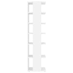 ZNTS Shoe Cabinets 2 pcs White 27.5x27x102 cm Engineered Wood 808486