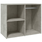 ZNTS Dressing Cabinet Concrete Grey 80x40x65 cm Engineered Wood 808850