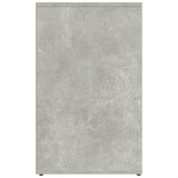 ZNTS Dressing Cabinet Concrete Grey 80x40x65 cm Engineered Wood 808850