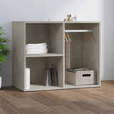 ZNTS Dressing Cabinet Concrete Grey 80x40x65 cm Engineered Wood 808850