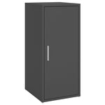 ZNTS Shoe Cabinet Grey 32x35x70 cm Engineered Wood 808958