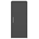 ZNTS Shoe Cabinet Grey 32x35x70 cm Engineered Wood 808958