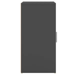 ZNTS Shoe Cabinet Grey 32x35x70 cm Engineered Wood 808958