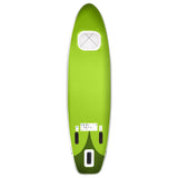 ZNTS Inflatable Stand Up Paddle Board Set Green 330x76x10 cm 93387