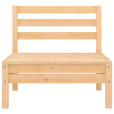 ZNTS Garden Middle Sofa Solid Wood Pine 806572