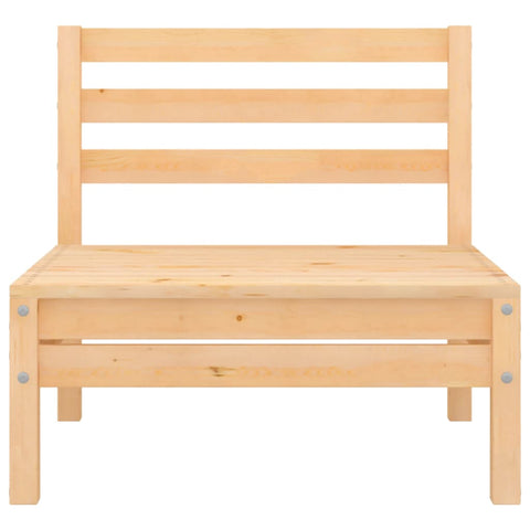 ZNTS Garden Middle Sofa Solid Wood Pine 806572