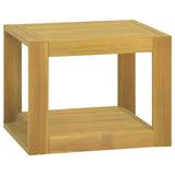 ZNTS Bathroom Cabinet 45x45x35 cm Solid Wood Teak 338233