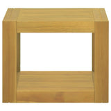 ZNTS Bathroom Cabinet 45x45x35 cm Solid Wood Teak 338233