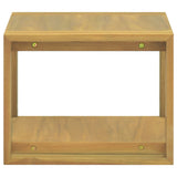 ZNTS Bathroom Cabinet 45x45x35 cm Solid Wood Teak 338233