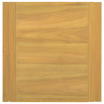 ZNTS Bathroom Cabinet 45x45x35 cm Solid Wood Teak 338233