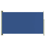 ZNTS Patio Retractable Side Awning 170x300 cm Blue 317888