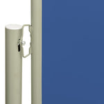 ZNTS Patio Retractable Side Awning 170x300 cm Blue 317888