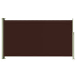 ZNTS Patio Retractable Side Awning 170x300 cm Brown 317891