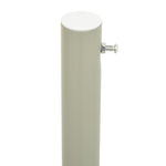 ZNTS Patio Retractable Side Awning 160x600 cm Red 317961