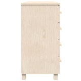 ZNTS Sideboard HAMAR Honey Brown 113x40x80 cm Solid Wood Pine 340444
