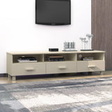ZNTS TV Cabinet HAMAR Honey Brown 158x40x40 cm Solid Wood Pine 340472