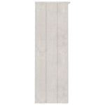 ZNTS Top for Highboard HAMAR White 85x35x100 cm Solid Wood Pine 340509