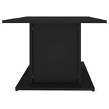 ZNTS Coffee Table Black 102x55.5x40 cm Engineered Wood 810308