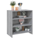 ZNTS Sideboard Grey Sonoma 70x40.5x75 cm Engineered Wood 813009