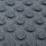 ZNTS Fall Protection Tiles 18 pcs Rubber 50x50x3 cm Grey 3096597