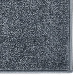 ZNTS Rug Short Pile 140x200 cm Anthracite 340308