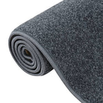 ZNTS Rug Short Pile 140x200 cm Anthracite 340308