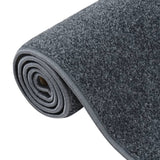 ZNTS Rug Short Pile 140x200 cm Anthracite 340308