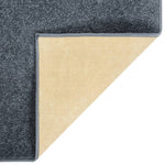 ZNTS Rug Short Pile 140x200 cm Anthracite 340308