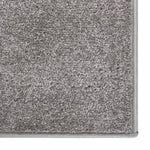 ZNTS Rug Short Pile 160x230 cm Grey 340317