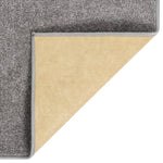 ZNTS Rug Short Pile 160x230 cm Grey 340317