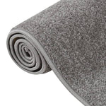 ZNTS Rug Short Pile 160x230 cm Grey 340317