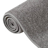 ZNTS Rug Short Pile 160x230 cm Grey 340317