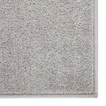 ZNTS Rug Short Pile 160x230 cm Light Grey 340325