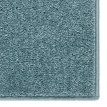 ZNTS Rug Short Pile 140x200 cm Blue 340348