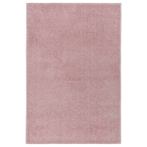 ZNTS Rug Short Pile 160x230 cm Pink 340365