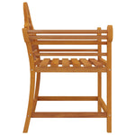 ZNTS Garden Chairs 2 pcs 91x62x94 cm Solid Wood Teak 319151