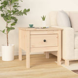 ZNTS Side Tables 2 pcs 50x50x49 cm Solid Wood Pine 813795