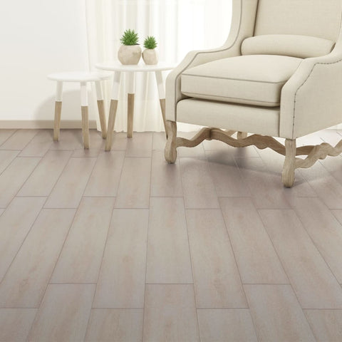ZNTS Self-adhesive PVC Flooring Planks 2.51 m 2mm Oak Classic White 342874