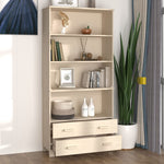ZNTS Highboard HAMAR Solid Wood Pine Honey Brown 3100934