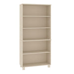 ZNTS Highboard HAMAR Solid Wood Pine Honey Brown 3100938