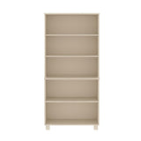 ZNTS Highboard HAMAR Solid Wood Pine Honey Brown 3100938