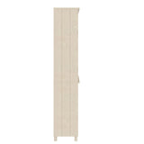 ZNTS Highboard HAMAR Solid Wood Pine Honey Brown 3100938