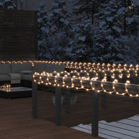 ZNTS Rope Light with 1200 LEDs Warm White 50 m PVC 343309