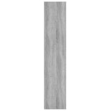 ZNTS Wall Shelf Grey Sonoma 90x16x78 cm Engineered Wood 815559