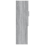 ZNTS Washing Machine Cabinet Grey Sonoma 70.5x25.5x90 cm 815946