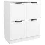 ZNTS Sideboard White 60x30x70 cm Engineered Wood 811097