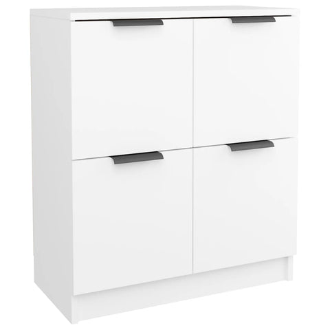 ZNTS Sideboard White 60x30x70 cm Engineered Wood 811097